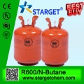 refrigerant gas n-butane R600 99.9% purity